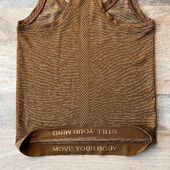 Lululemon Swiftly Tech Racerback Tank Top 2.0 - Copper Brown SIZE 0 - Picture 8 of 9